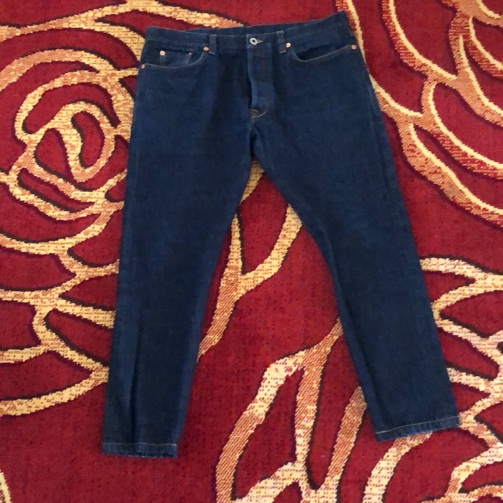 Valentino Selvedge stud denim 34/30 $850 new